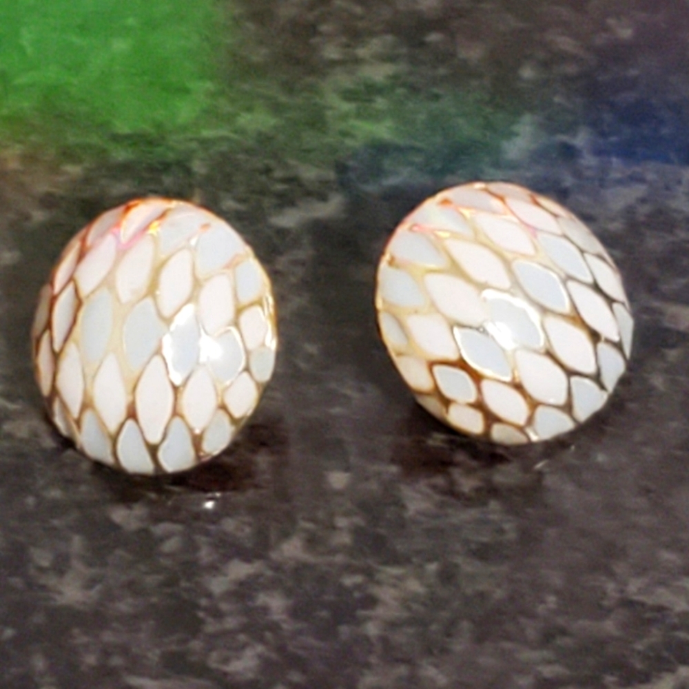 One Pair Beautiful Crafted Earrings